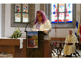 Dankgottesdienst der Kommunionkinder (Foto: Karl-Franz Thiede)